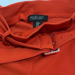 Rachel Zoe Vibrant Orange Trousers